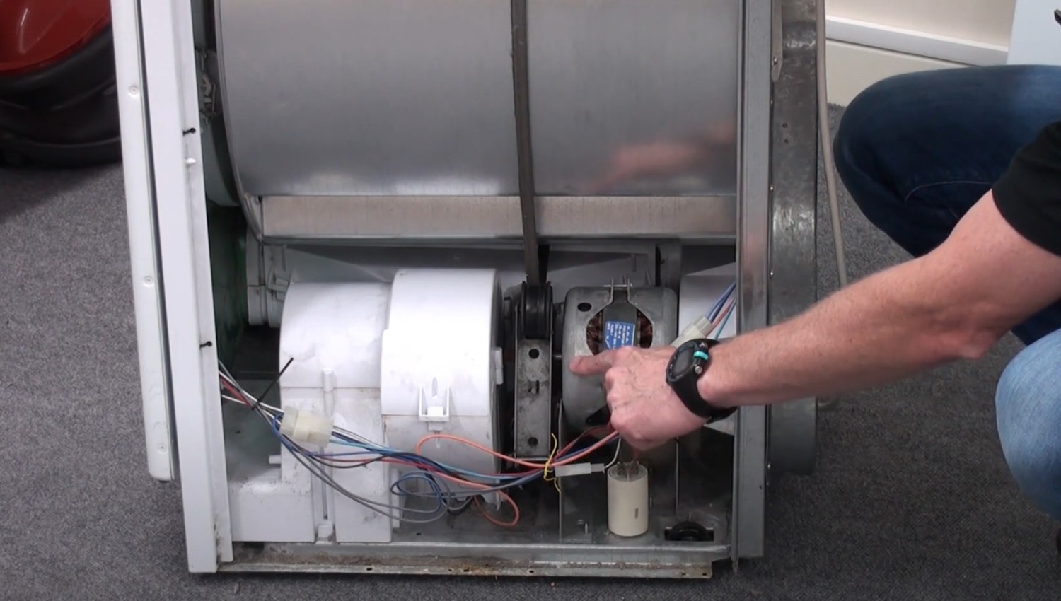 tumble dryer motor